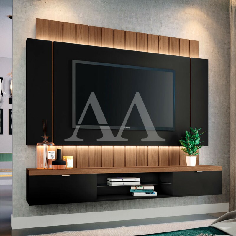 HOME HB SUSPENSO ILLUSION PRETO/CASTANHO