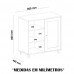 BUFFET ARTELY CHARLOTTE CINAMOMO/OFF WHITE