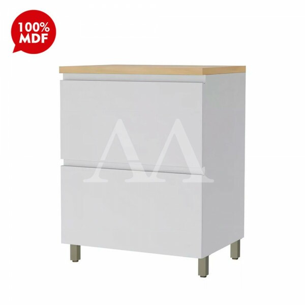 BALCAO NESHER 1P 1G RAINHA 80CM BRANCO/NATURE 500691 BALCAO NESHER 1P 1G RAINHA 80CM BRANCO/NATURE 500691