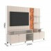 HOME LUKALIAM CROSS FRISADO OFF WHITE PEROLIZADO/JEQUITIBA