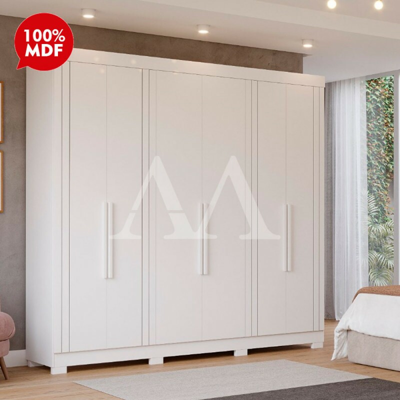 ROUPEIRO 6P. ABRIR 6G PANAN CECILIA SLIDE C/PES BRANCO