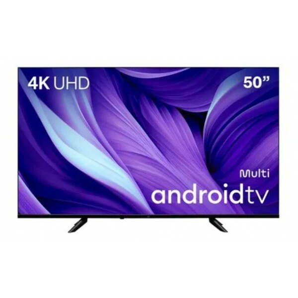 SMART TV MULTILASER TL067M DLED 50" 4K 3 HDMI MULTI ANDROID 2 USB WIFI INTEGRADO SMART TV MULTILASER TL067M DLED 50" 4K 3 HDMI MULTI ANDROID 2 USB WIFI INTEGRADO