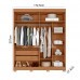ROUPEIRO 4P ABRIR 2G CAEMMUN SOPHIA 1.8 LUX C/ESP FREIJO/OFF WHITE