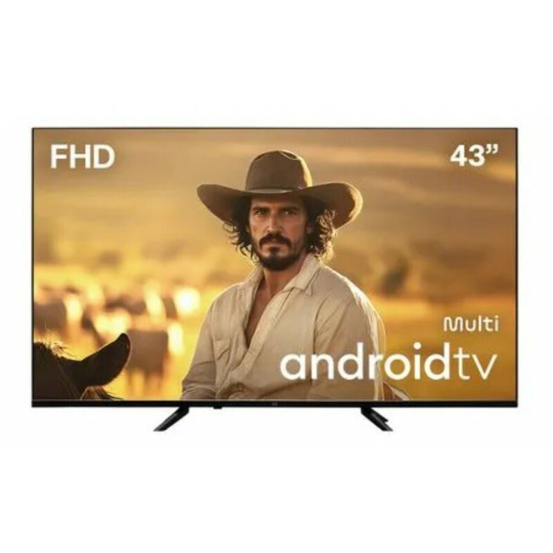 SMART TV MULTILASER TL066M DLED 43" 3 HDMI 2 USB WIFI INTEGRADO SMART TV MULTILASER TL066M DLED 43" 3 HDMI 2 USB WIFI INTEGRADO