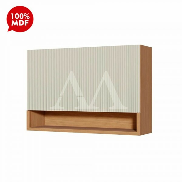 ARMARIO NESHER 2P ABRIR SIMONE MENDES 120CM CARVALHO/GREIGE 500960 ARMARIO NESHER 2P ABRIR SIMONE MENDES 120CM CARVALHO/GREIGE 500960