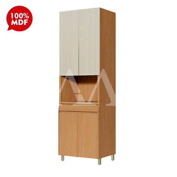 PANELEIRO NESHER 4P 1G SIMONE MENDES 70CM CARVALHO/GREIGE 500959 PANELEIRO NESHER 4P 1G SIMONE MENDES 70CM CARVALHO/GREIGE 500959