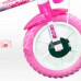 BICICLETA TK3 TRACK ARCO IRIS ARO 12 INFANTIL S/MARCHA BRANCO/FUCCIA