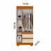 ROUPEIRO 3P ABRIR 2G ACP MAYA CINAMOMO/OFF WHITE