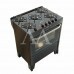 FOGAO 5B BRASLAR PISO HORUS TOP CONTROL AUTOMATICO BLACK