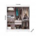 ROUPEIRO 6P. ABRIR 2G MX GLIESE BRANCO NEVE