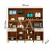 KIT 8P 2G RONIPA CABERNET PRIME AMENDOA/OFF WHITE