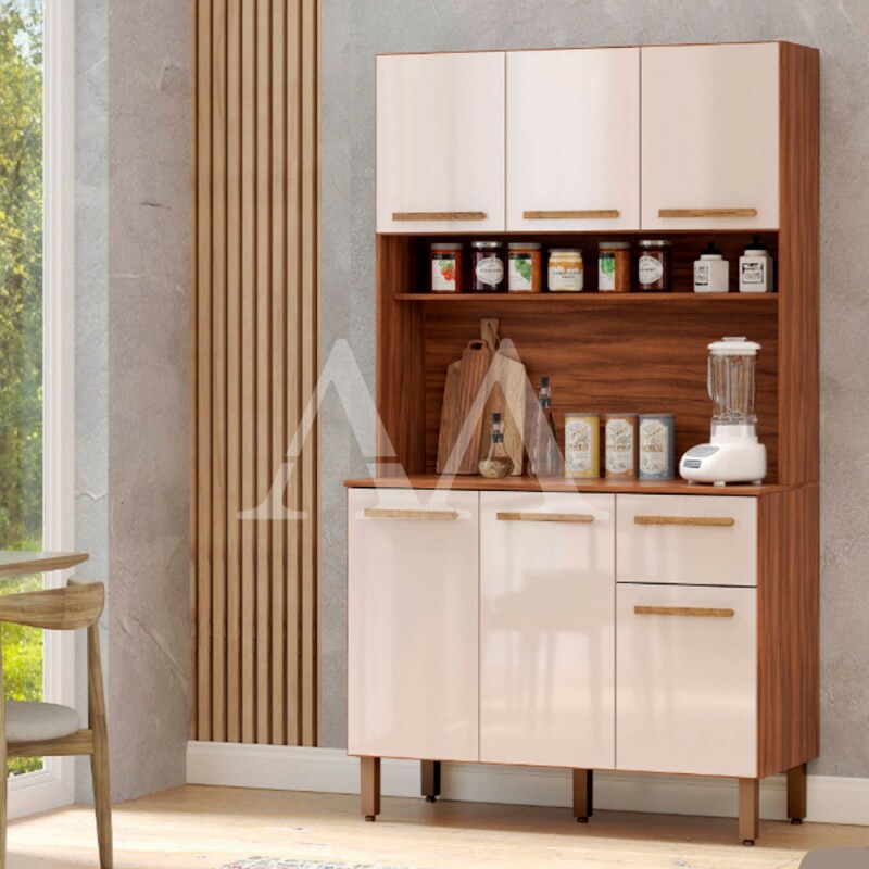 KIT 6P 1G DACHERI CHILE 110 FREIJO / BAUNILHA KIT 6P 1G DACHERI CHILE 110 FREIJO / BAUNILHA