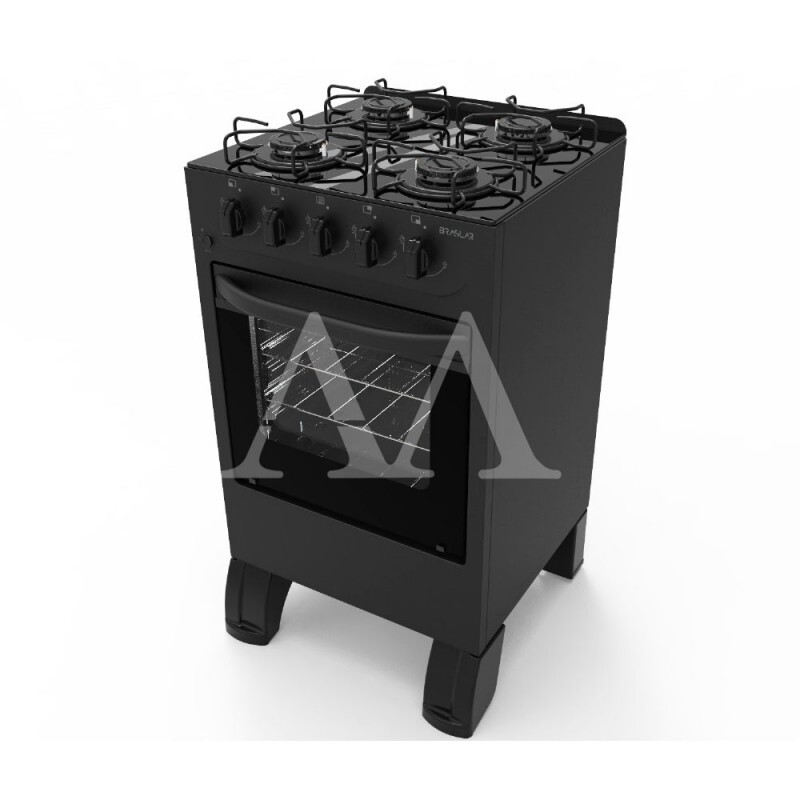 FOGAO 4B BRASLAR CARINA BLACK