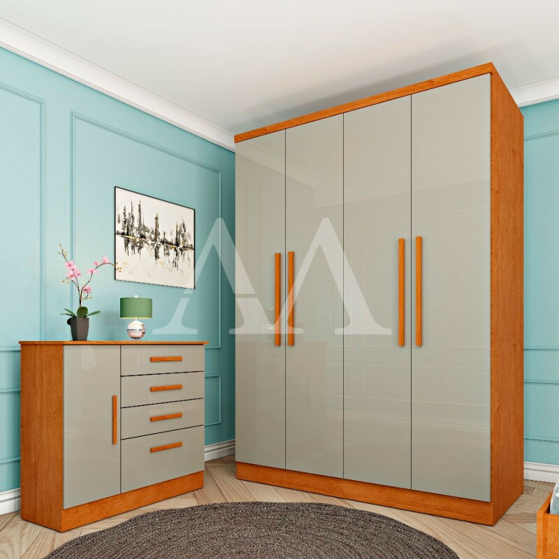 ROUPEIRO 4P. ABRIR 2G TCIL AMSTERDAM C/ PES CINAMOMO / OFF WHITE