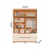 ROUPEIRO 4G 4P. ABRIR ALBATROZ DOBLE CINAMOMO/OFF WHITE