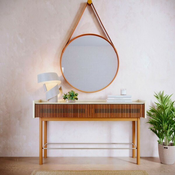 APARADOR IMCAL DUNE RIPADO OFF WHITE