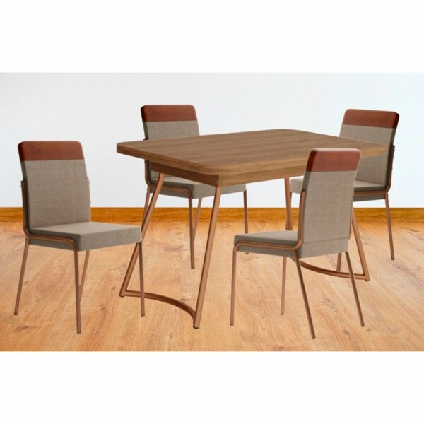 CJ MESA 04 CAD CARRARO EVORA 1604 RETANGULAR 130X80 CAD DUO 1739 ROSE COBRE CJ MESA 04 CAD CARRARO EVORA 1604 RETANGULAR 130X80 CAD DUO 1739 ROSE COBRE