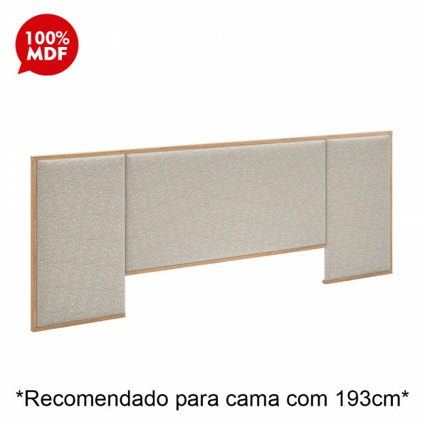 CABECEIRA DE CASAL ROBEL CONCEPT 1.93 C/2 PAINEIS LATERAIS ESTOFADA HANOVER/TEC BUCLE CABECEIRA DE CASAL ROBEL CONCEPT 1.93 C/2 PAINEIS LATERAIS ESTOFADA HANOVER/TEC BUCLE