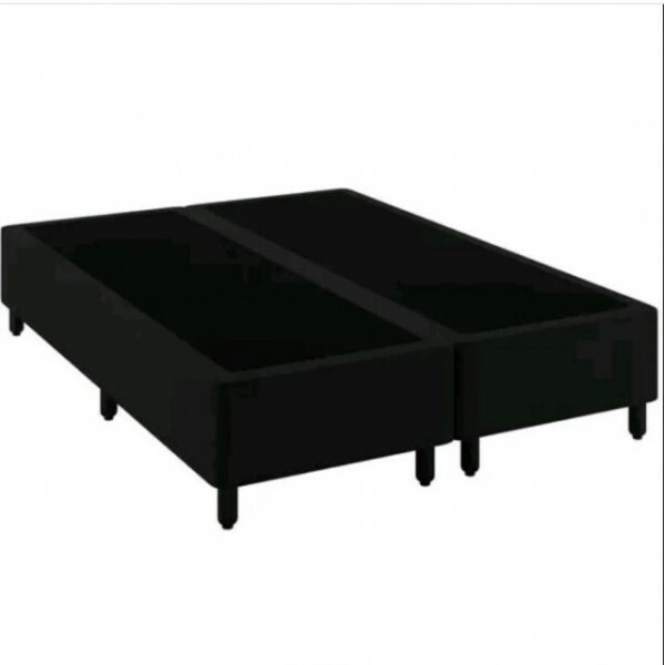 BASE BOX 158X198X27 BIPARTIDA MERON PRETO BASE BOX 158X198X27 BIPARTIDA MERON PRETO
