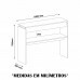 APARADOR ARTELY CRETA OFF WHITE