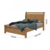 CAMA LOPAS CASAL REALI AMENDOA CLEAN