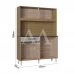 KIT 4P 1G POQUEMA GRAZI 120 DAMASCO/OFF WHITE